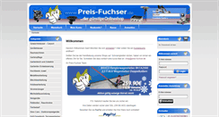 Desktop Screenshot of preis-fuchser.de
